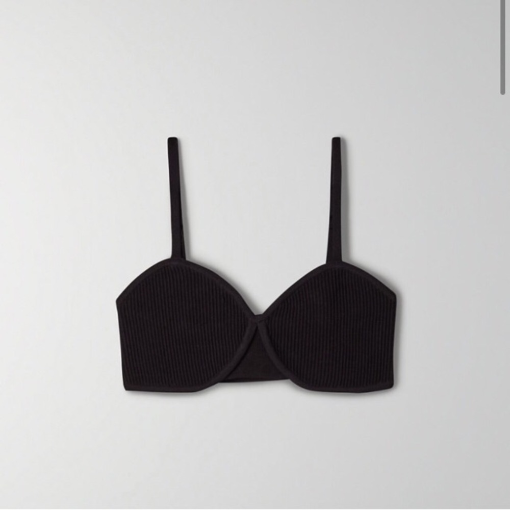 nwot Babaton sculpt knit bra top 1x 2x read